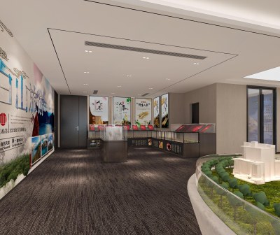 现代人参展馆3D模型下载